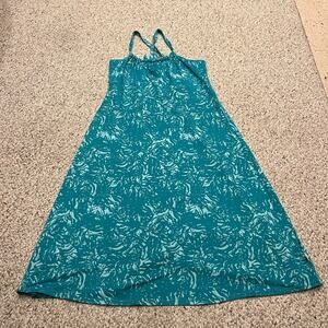 NWT The North Face Abby Convertible Dress Sz L Tropical Print Active Outdoor